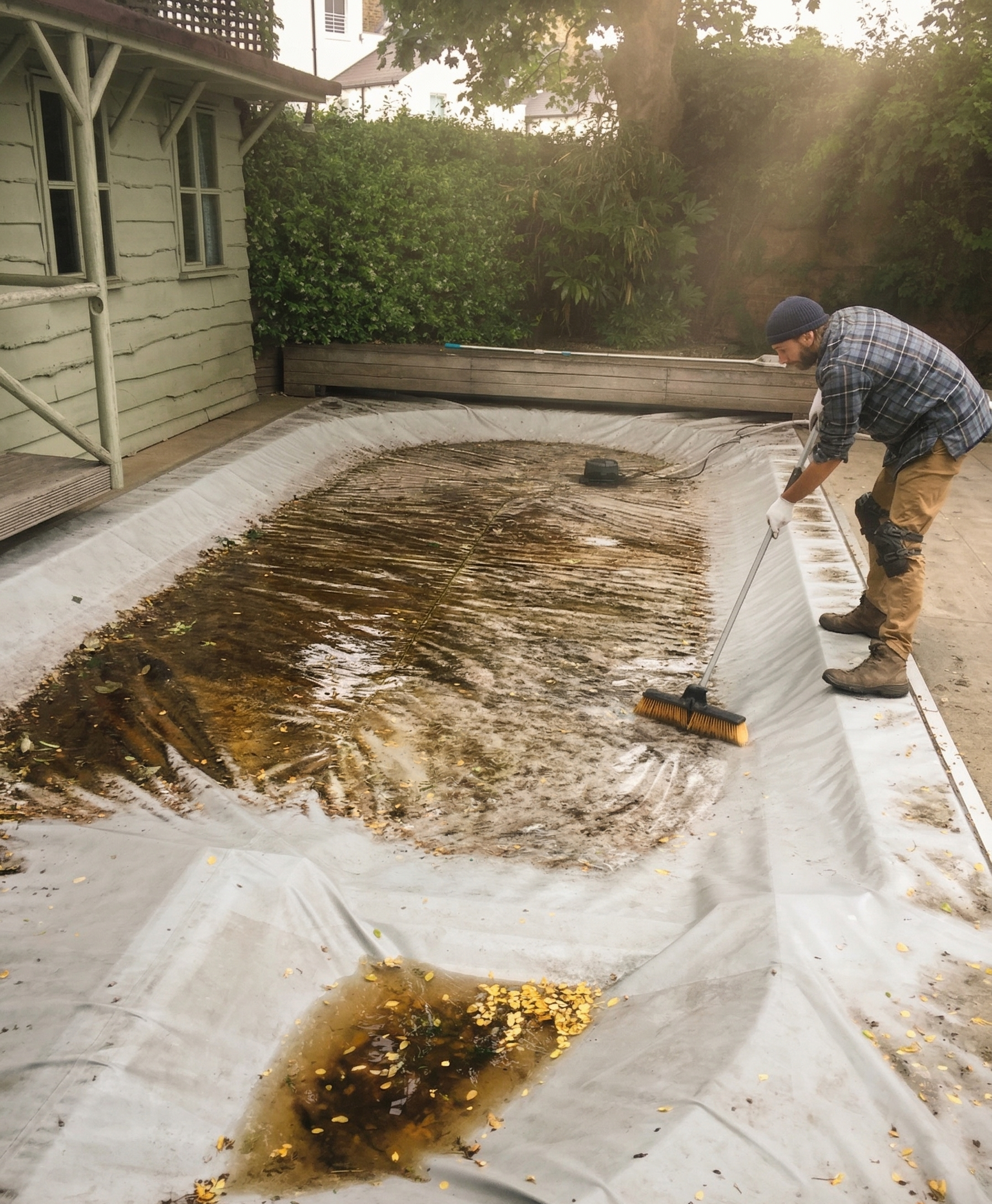 Comprehensive estate clearance and landscape revitalization for a period London home. We reveal the hidden potential of your outdoor space through expert pruning and debris removal, restoring the view between architecture and nature.